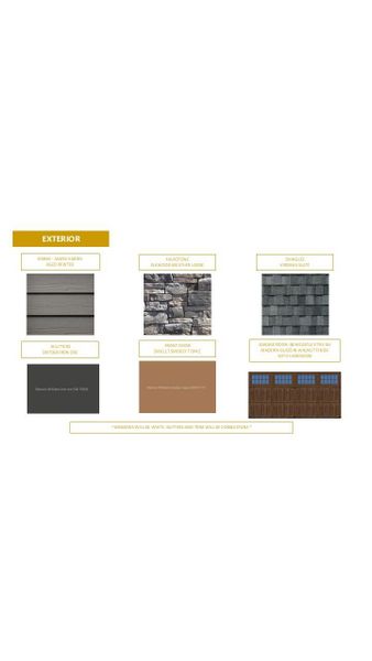 Sample of building materials used in homes in Cordera, Concord (Image 4).