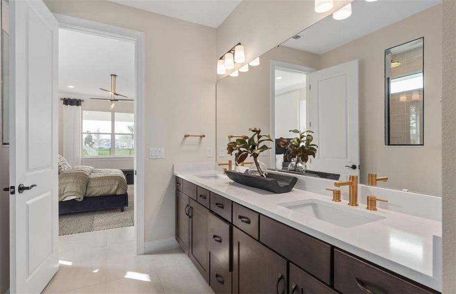 Furnished interior view inside a new home in Parkside Trails, Clermont (Image 4). Furnished interior view inside a new home in Parkside Trails, Clermont (Image 4).