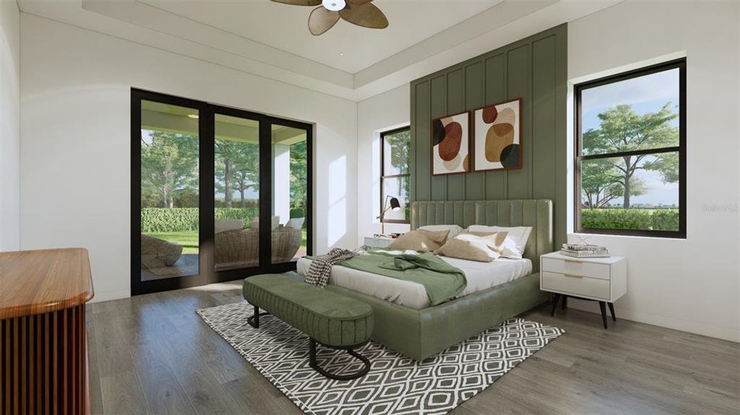 Furnished interior view inside a new home in , Rotonda West (Image 3).