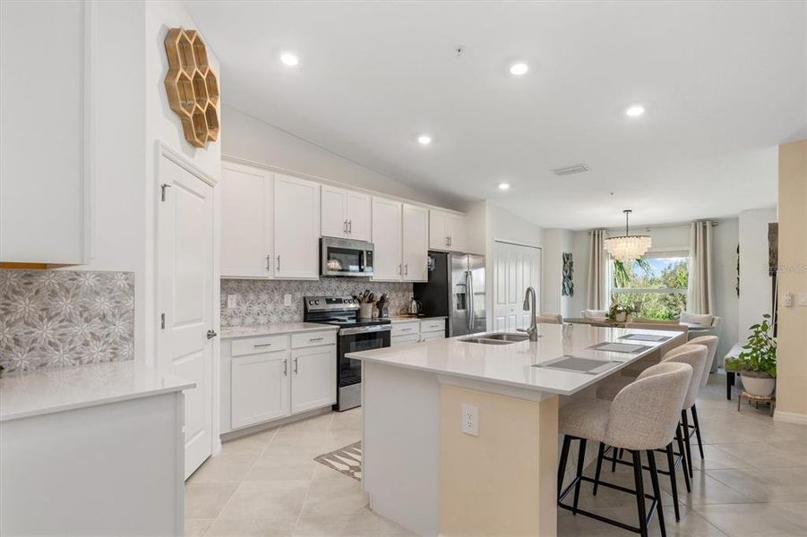 Furnished interior view inside a new home in , Punta Gorda (Image 12).
