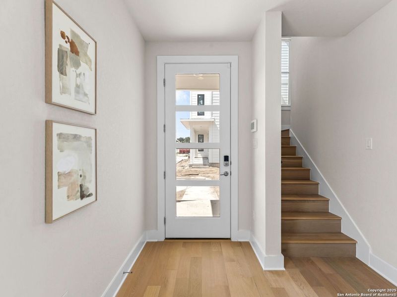 Furnished interior view inside a new home in , San Antonio (Image 18). Furnished interior view inside a new home in , San Antonio (Image 18).