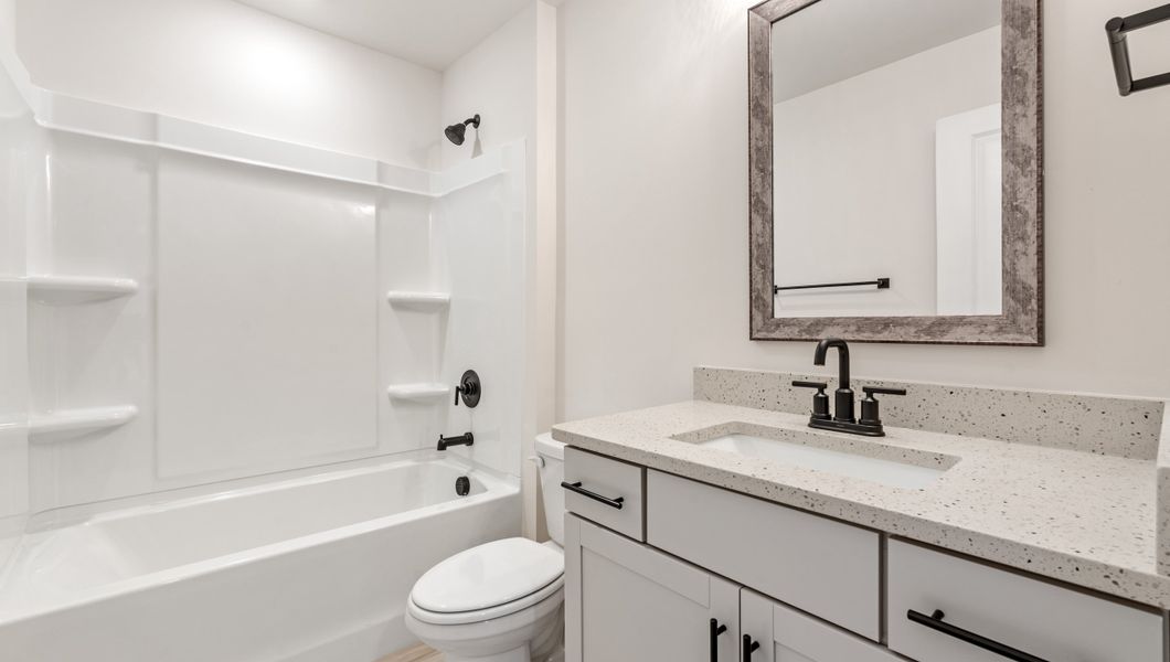 Furnished interior view inside a new home in Sycamore Cove, Woodruff (Image 11). Furnished interior view inside a new home in Sycamore Cove, Woodruff (Image 11).