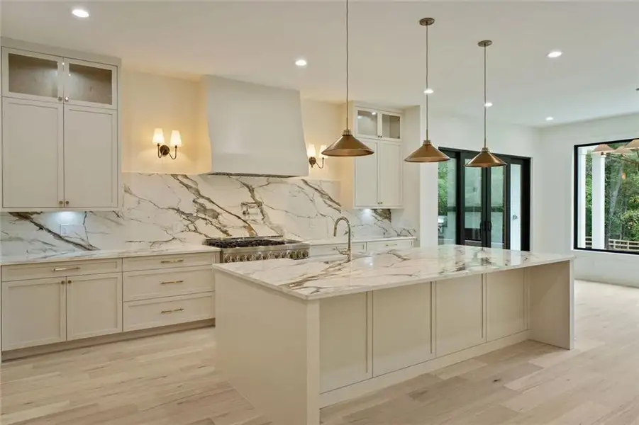 Furnished interior view inside a new home in , Alpharetta (Image 12).