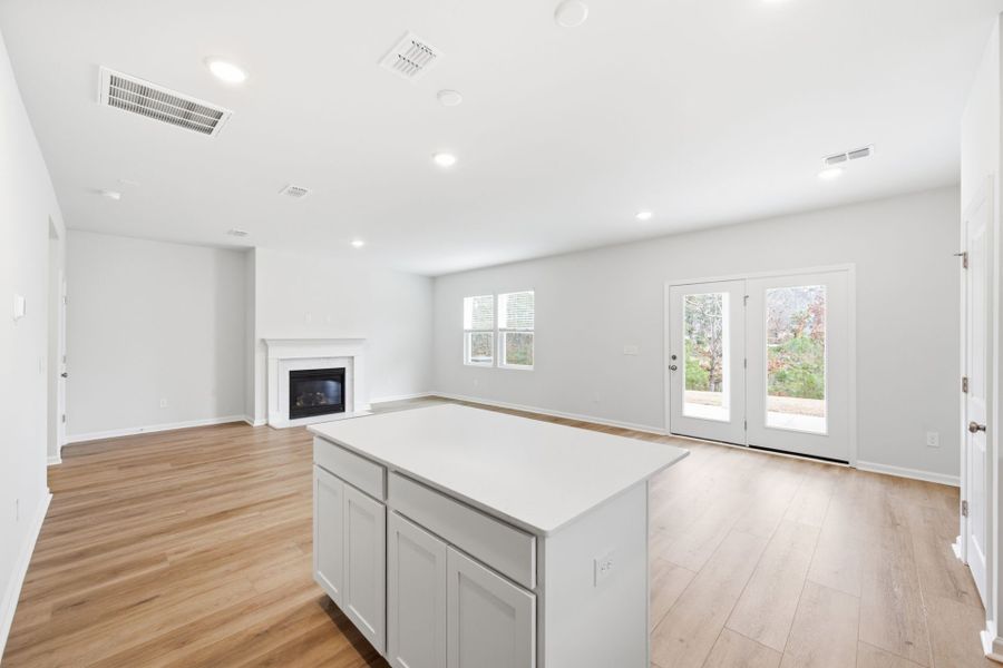 Spacious, unfurnished interior of a new home in Grand Arbor, Blythewood (Image 29).