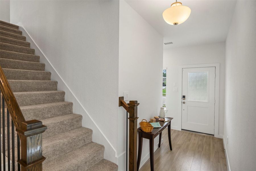 Furnished interior view inside a new home in Sorella, Tomball (Image 14).