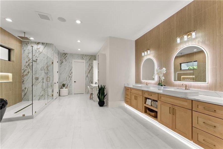 Furnished interior view inside a new home in , Lawrenceville (Image 109).