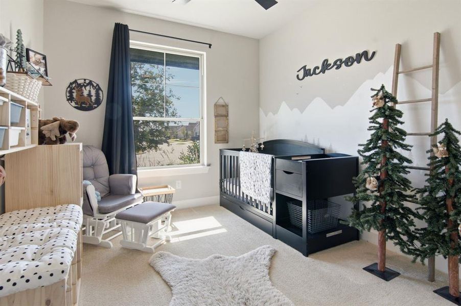 Furnished interior view inside a new home in , Burleson (Image 28).