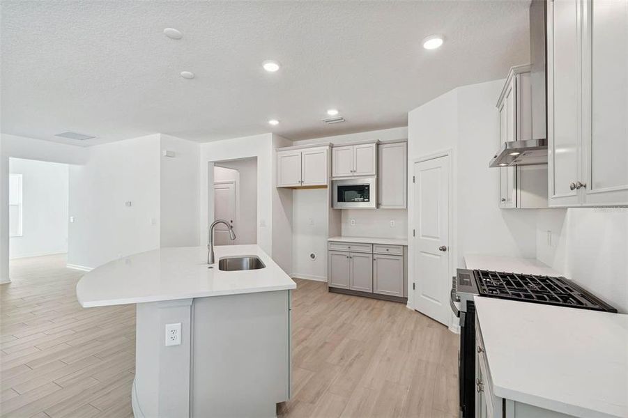 Furnished interior view inside a new home in Cascades at Southern Hills, Brooksville (Image 8).
