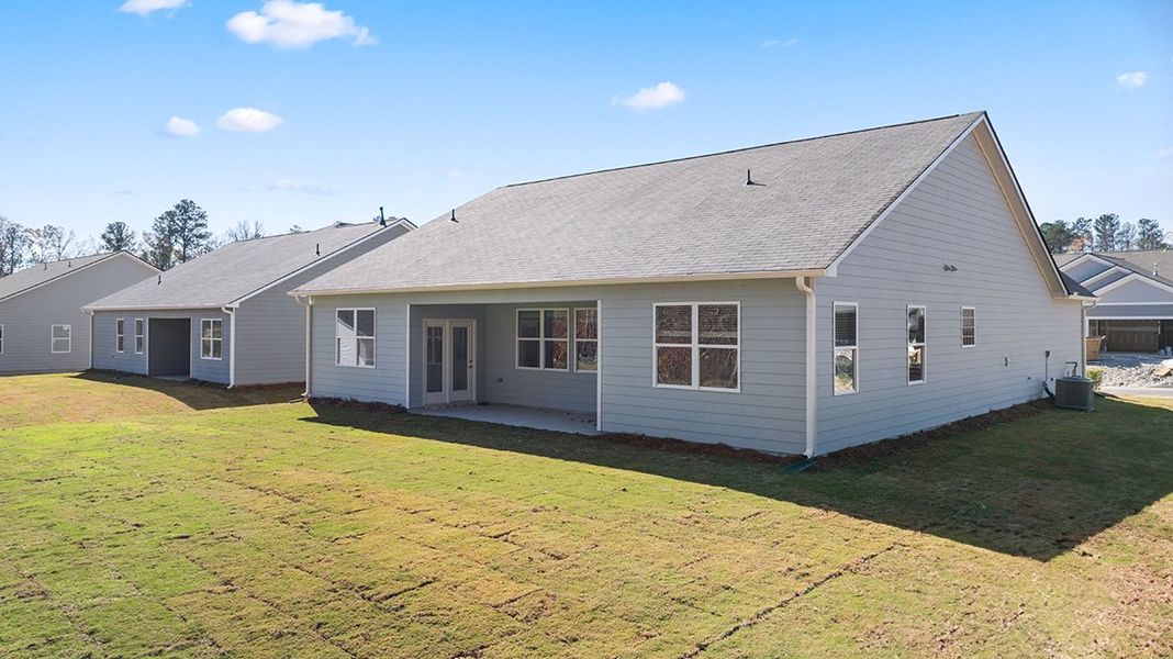 Representative exterior details of a home built from the Denton by D.R. Horton in Liberty Crossing, Braselton (Image 22).