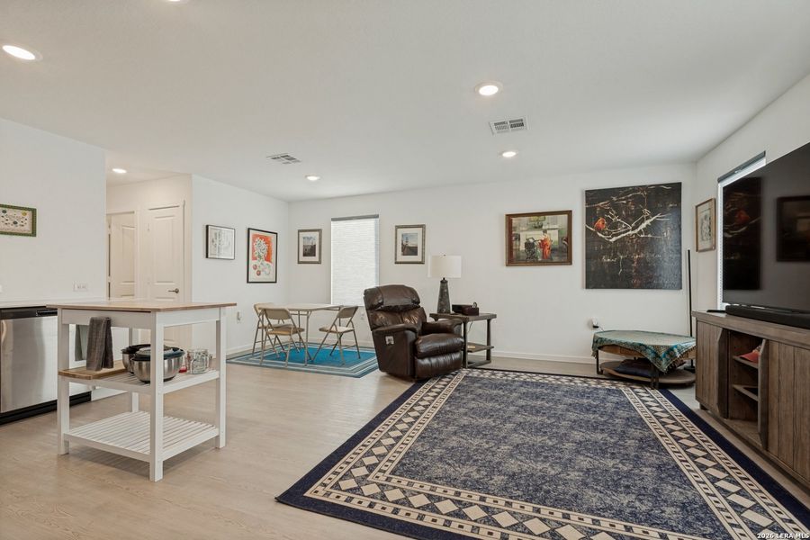Furnished interior view inside a new home in Valle Sol, Von Ormy (Image 3).