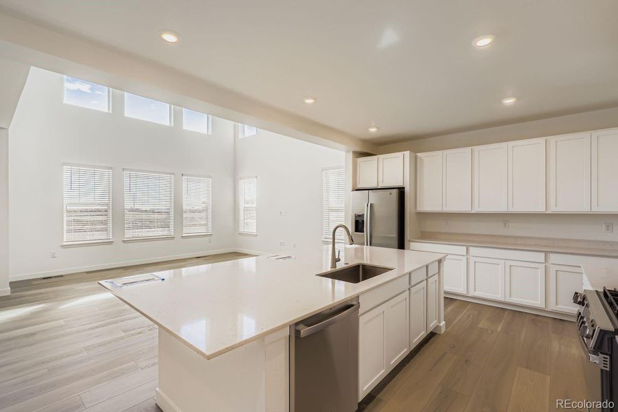 Furnished interior view inside a new home in Brighton Crossings: The Grand Collection, Brighton (Image 6).