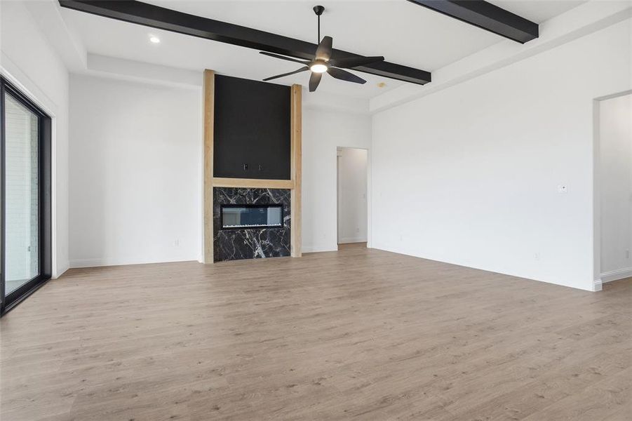 Spacious, unfurnished interior of a new home in , Godley (Image 33).