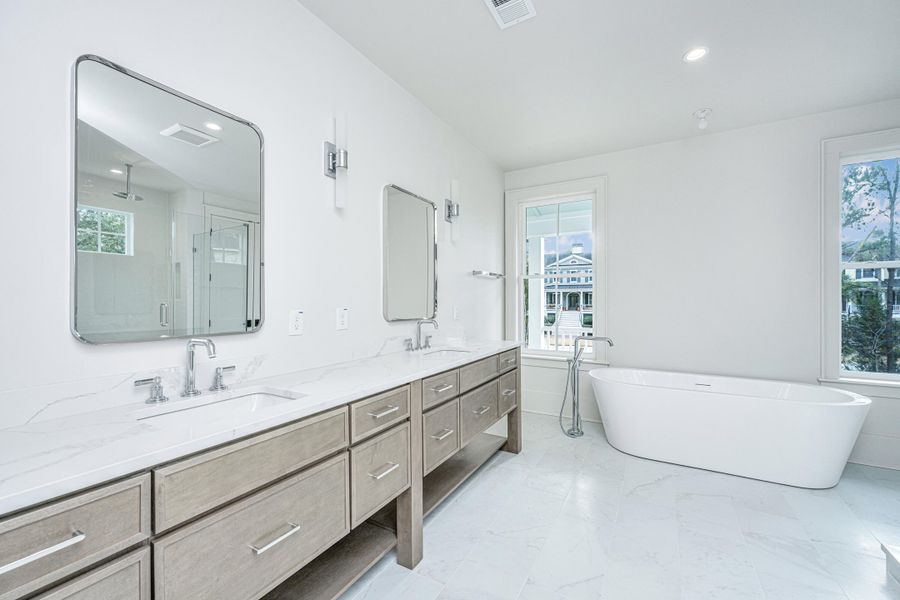 Furnished interior view inside a new home in , Mount Pleasant (Image 6).