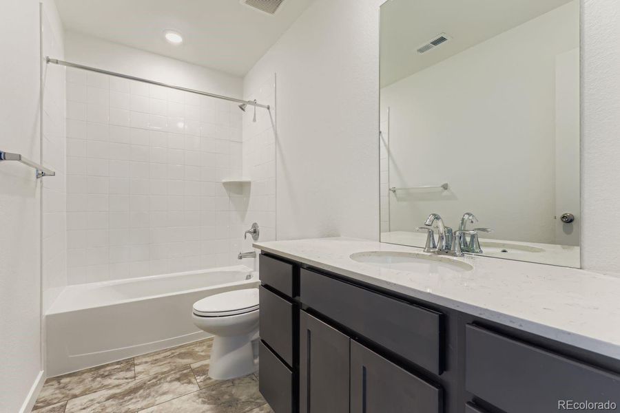 Furnished interior view inside a new home in Parterre: The Skyline Collection, Thornton (Image 5).