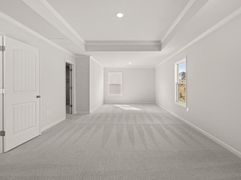 Spacious, unfurnished interior of a new home in Haven Abbey, Cumming (Image 27).