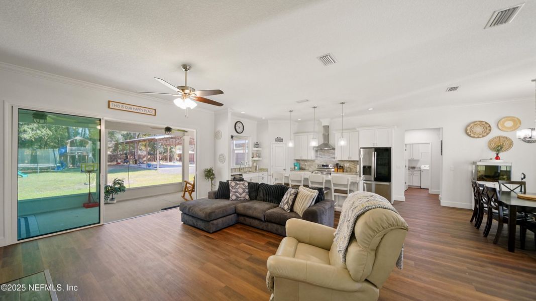 Furnished interior view inside a new home in , Keystone Heights (Image 10). Furnished interior view inside a new home in , Keystone Heights (Image 10).