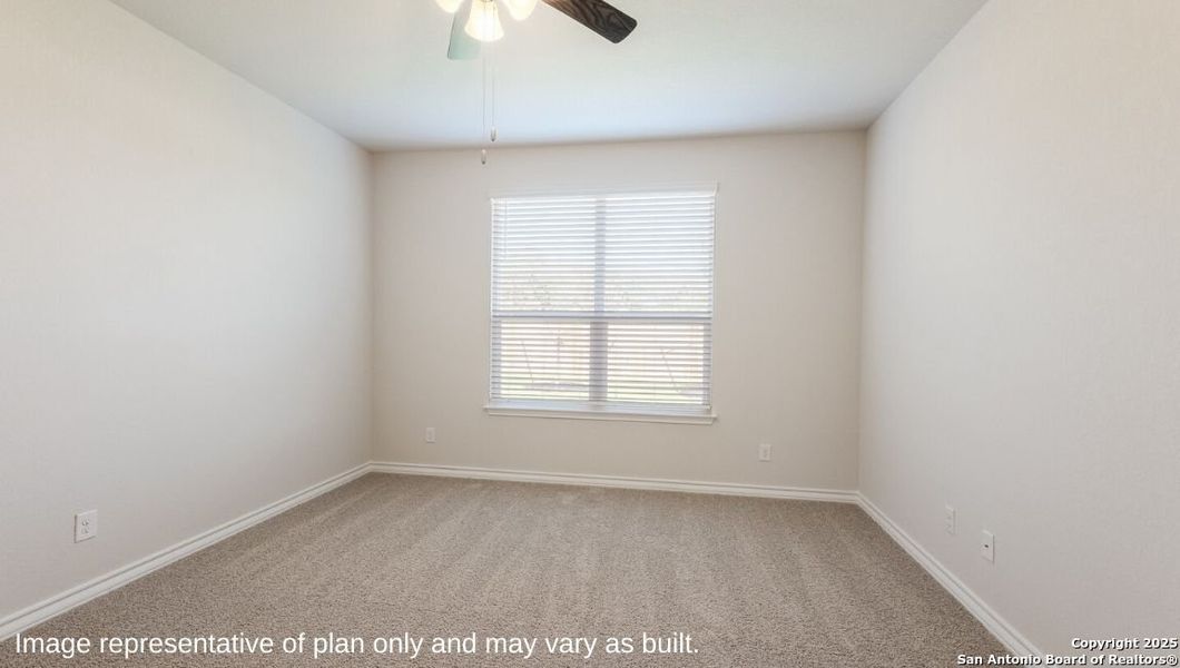 Spacious, unfurnished interior of a new home in Brookstone Creek, San Antonio (Image 21).
