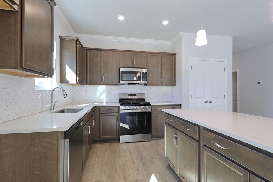 Furnished interior view inside a new home in Garden Grove, Conway (Image 8).