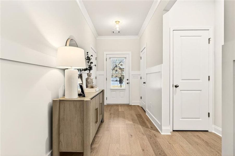 Furnished interior view inside a new home in River Rock, Ball Ground (Image 12).