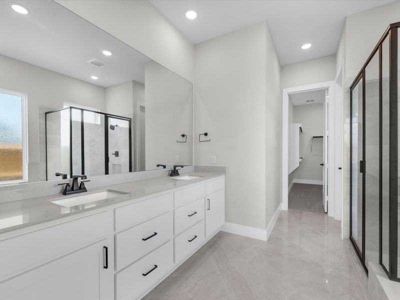 Furnished interior view inside a new home in Pecan Ridge, Fulshear (Image 7).
