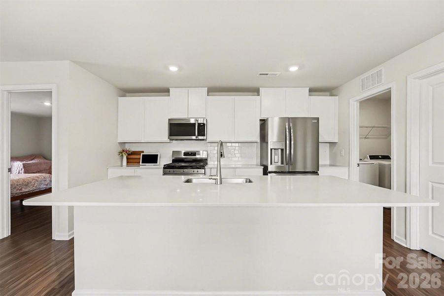 Furnished interior view inside a new home in Sullivan Farm, Statesville (Image 14).