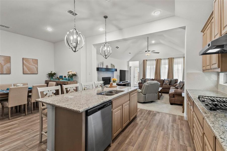 Furnished interior view inside a new home in , Melissa (Image 27).
