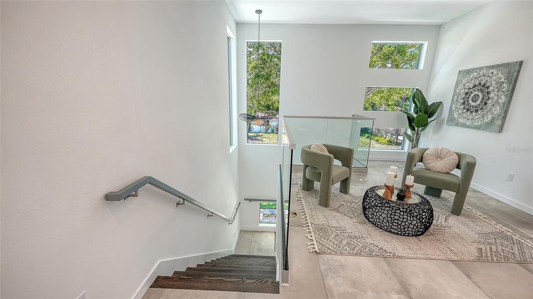Furnished interior view inside a new home in , Sarasota (Image 6).