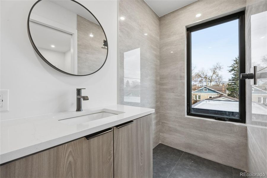 Furnished interior view inside a new home in , Denver (Image 11).