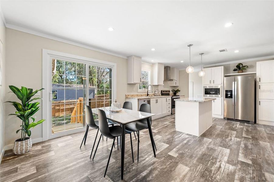 Furnished interior view inside a new home in , Gainesville (Image 4).