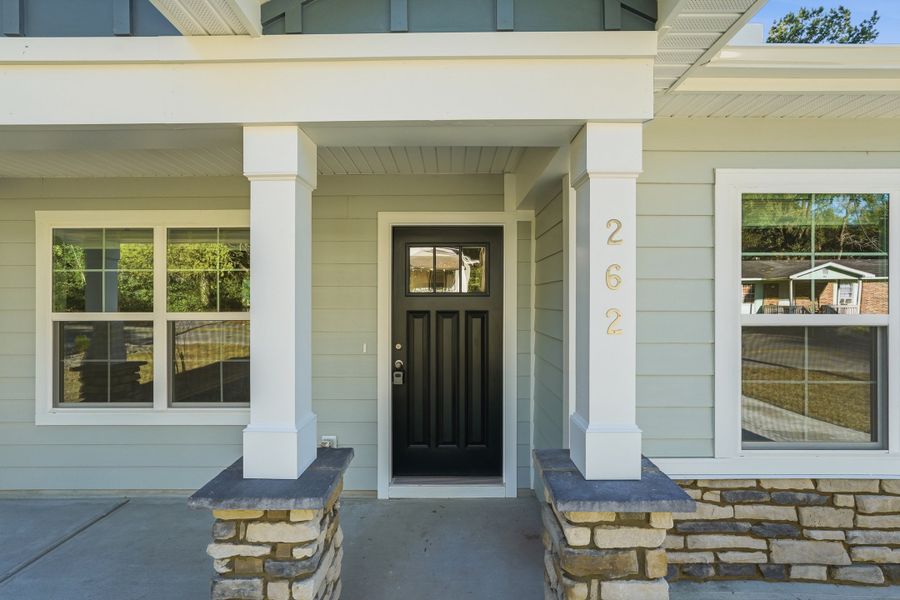 Representative exterior details of a home built from the Dogwood B by McGuinn Homes in Reserves at Mill Creek, Columbia (Image 4).