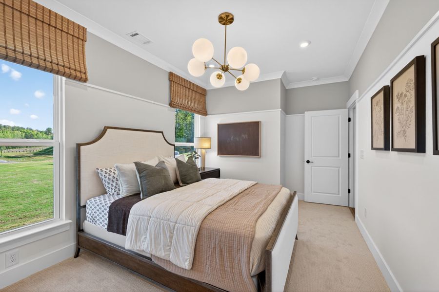 Representative furnished interior of a home built from the Riverton by Pulte Homes in Riversprings, Dacula (Image 41).