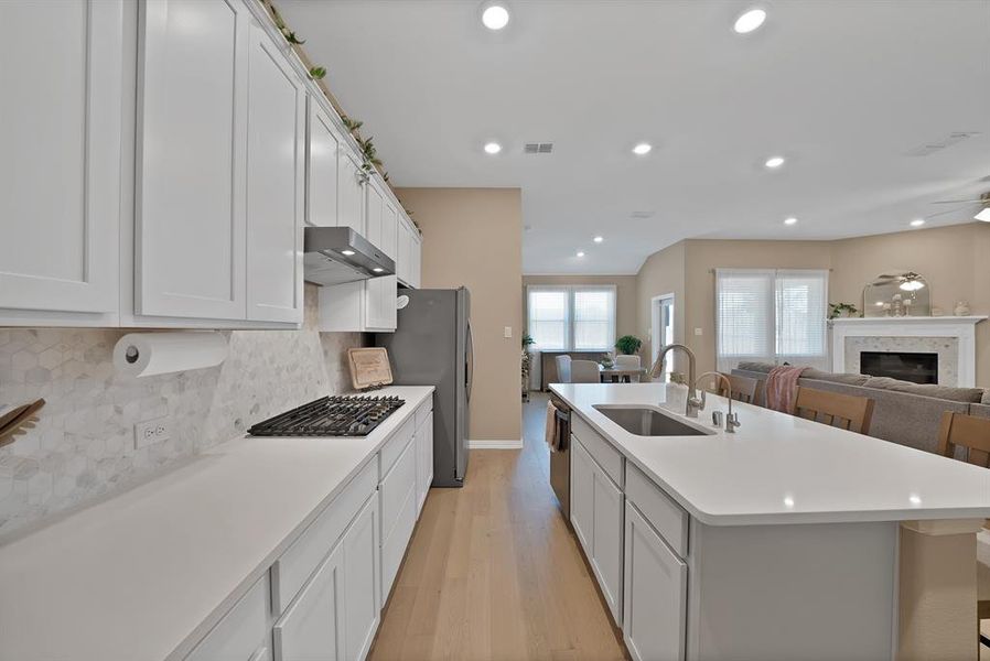 Furnished interior view inside a new home in , Princeton (Image 25).