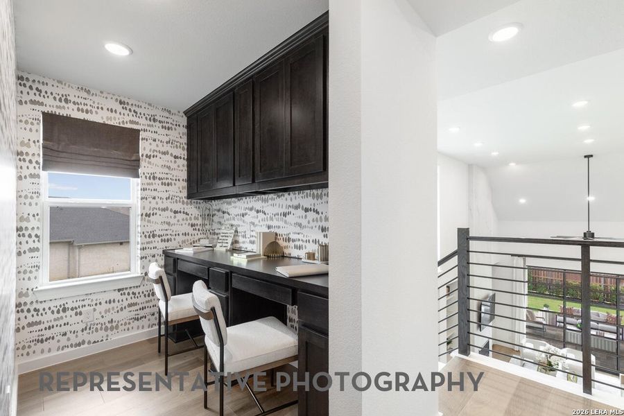 Furnished interior view inside a new home in Mayfair, New Braunfels (Image 23).