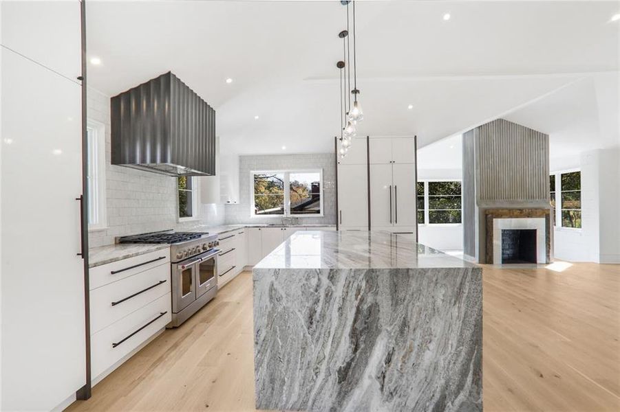 Furnished interior view inside a new home in , Atlanta (Image 10).