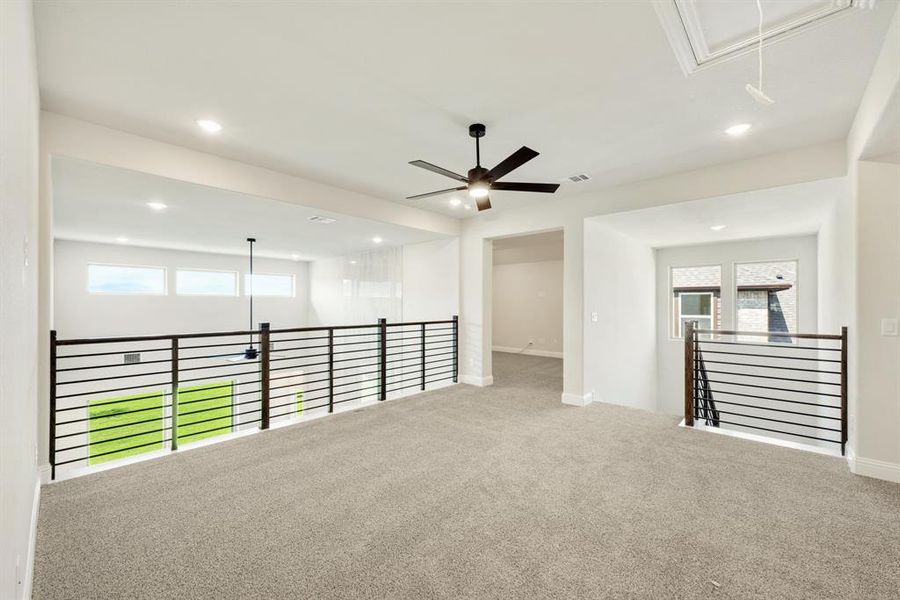 Spacious, unfurnished interior of a new home in Painted Tree Woodland District 50, McKinney (Image 36). Spacious, unfurnished interior of a new home in Painted Tree Woodland District 50, McKinney (Image 36).