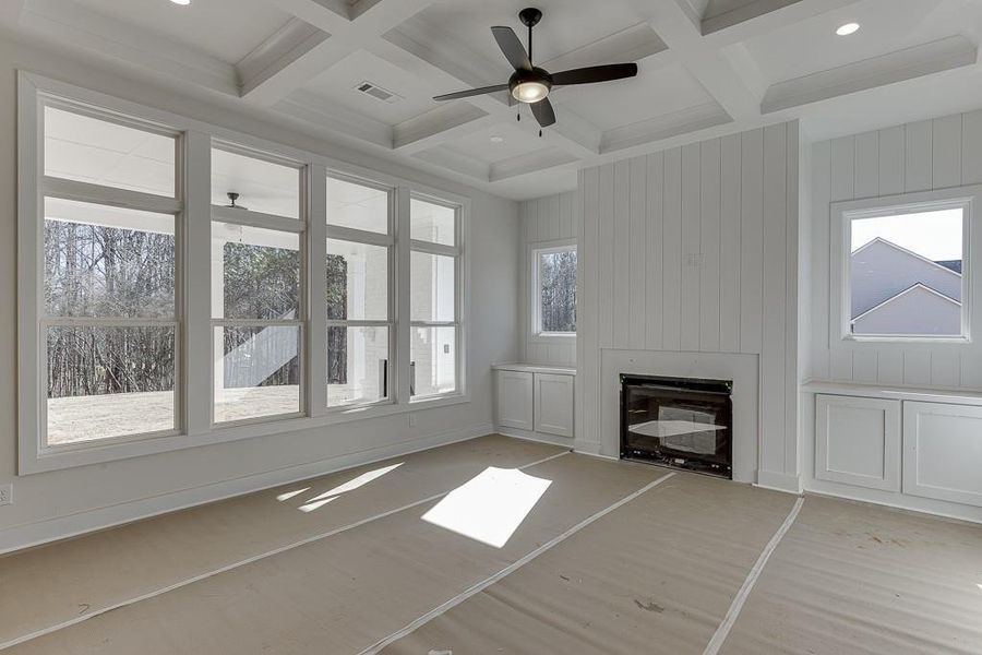 In-progress construction of a new home in , Cumming, GA (Image 18).