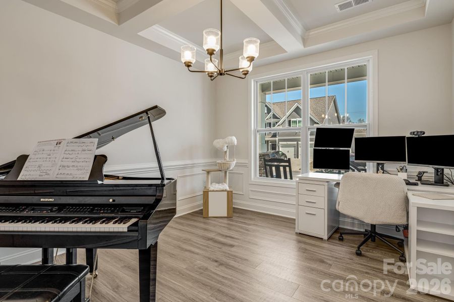 Furnished interior view inside a new home in Cantrell Hills, Hendersonville (Image 6). Furnished interior view inside a new home in Cantrell Hills, Hendersonville (Image 6).