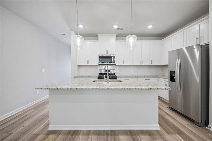 Furnished interior view inside a new home in Artisan Walk, Fairburn (Image 9).