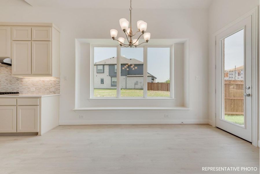 Representative furnished interior of a home built from the Royal Palm by Grand Homes in Trails at Cottonwood Creek, Rowlett (Image 9).