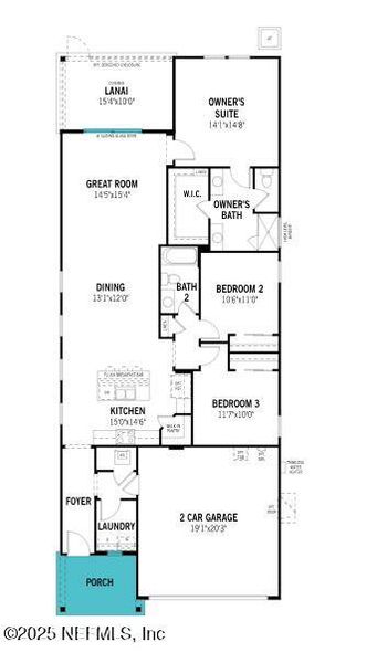 2D floor plan layout of this home in RiverTown - Forest, St. Johns, FL (Image 2). 2D floor plan layout of this home in RiverTown - Forest, St. Johns, FL (Image 2).