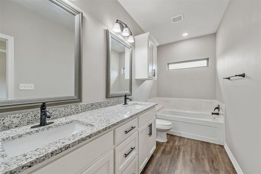 Furnished interior view inside a new home in , Lindale (Image 8).