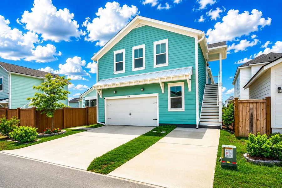 Front exterior of a new home in , Summerville, SC, highlighting curb appeal (Image 23). Front exterior of a new home in , Summerville, SC, highlighting curb appeal (Image 23).