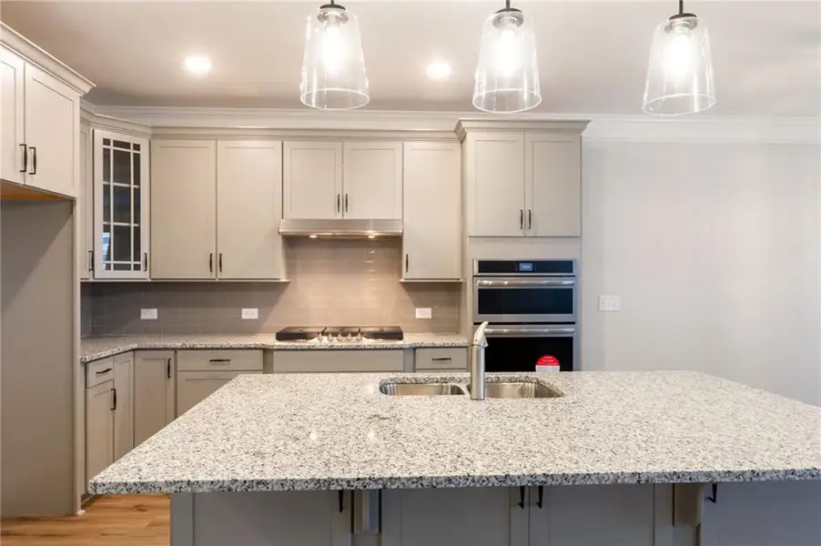 Furnished interior view inside a new home in , Hoschton (Image 11).
