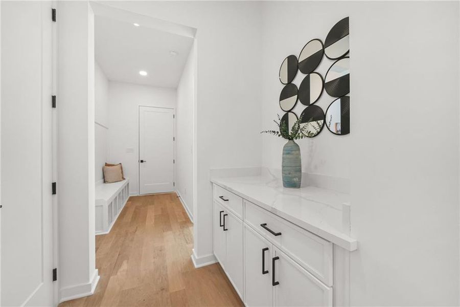 Furnished interior view inside a new home in , Atlanta (Image 16).