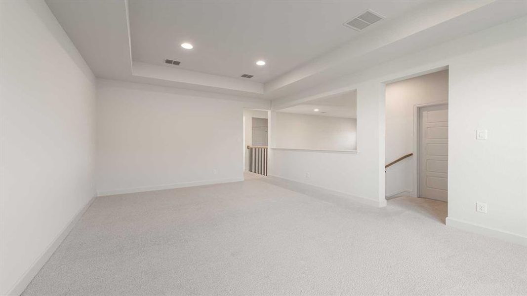 Spacious, unfurnished interior of a new home in Devonshire - Reserve 50', Forney (Image 21). Spacious, unfurnished interior of a new home in Devonshire - Reserve 50', Forney (Image 21).