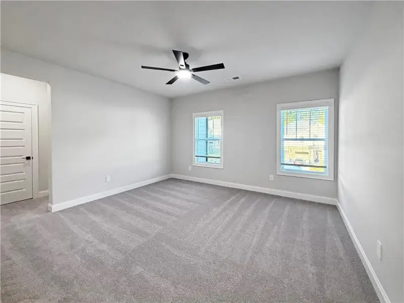 Spacious, unfurnished interior of a new home in Vines at Mill Creek - Legacy Series, Braselton (Image 33). Spacious, unfurnished interior of a new home in Vines at Mill Creek - Legacy Series, Braselton (Image 33).