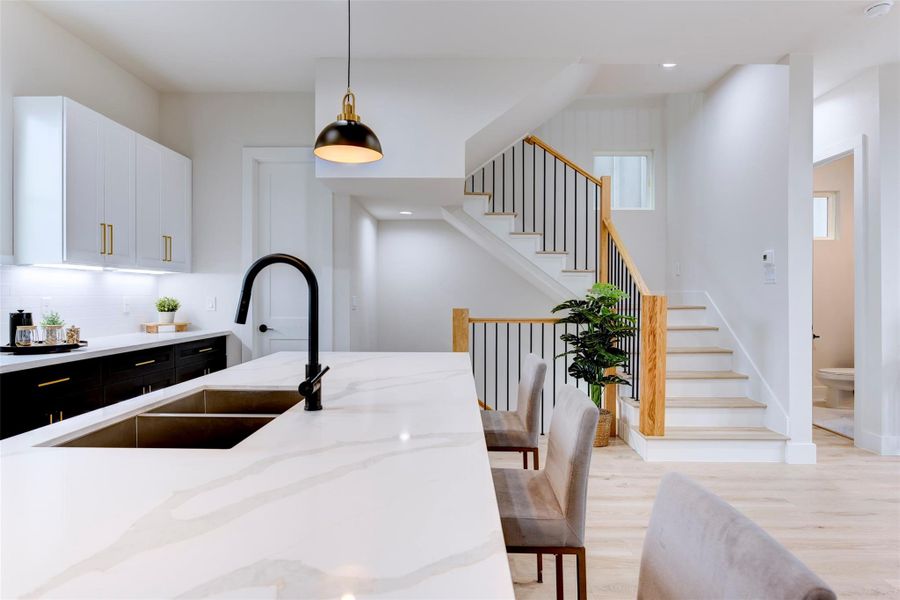 Furnished interior view inside a new home in , Houston (Image 32). Furnished interior view inside a new home in , Houston (Image 32).