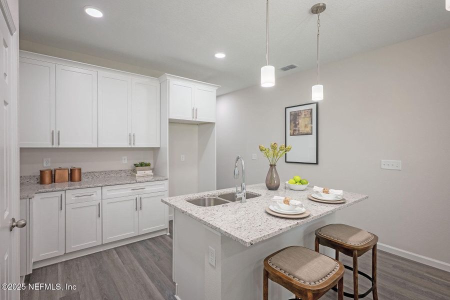 Furnished interior view inside a new home in , Jacksonville (Image 26).