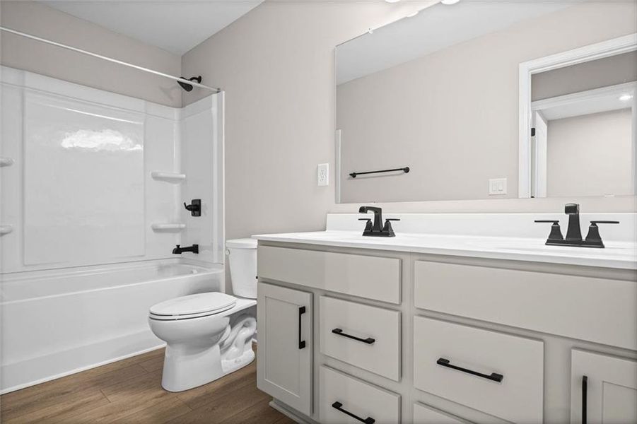 Furnished interior view inside a new home in Pickens Bluff, Dallas (Image 10).
