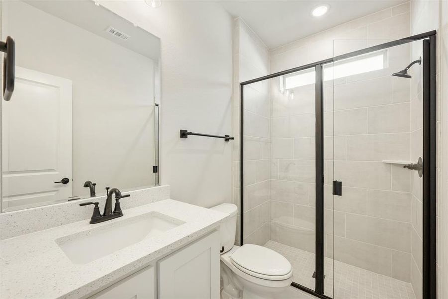 Furnished interior view inside a new home in Painted Tree Woodland District 50, McKinney (Image 14). Furnished interior view inside a new home in Painted Tree Woodland District 50, McKinney (Image 14).